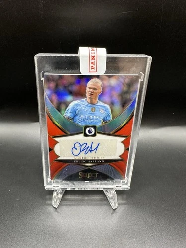 Erling Haaland 2024 Panini Select Rojo