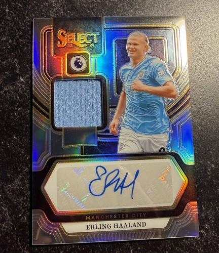 Erling Haaland 2023 Panini Select Silver