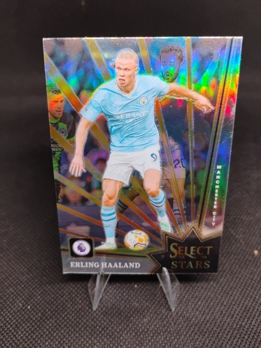Erling Haaland 2023 Panini Select Silver
