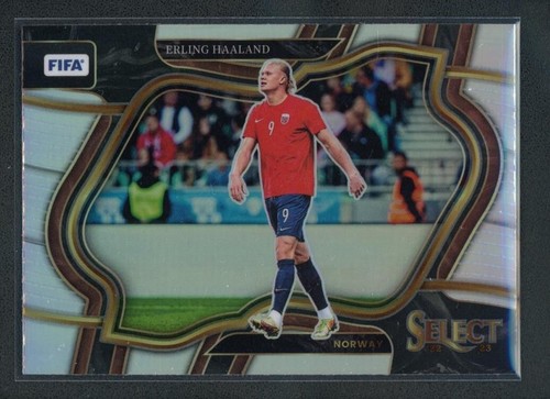Erling Haaland 2022 Panini Select Silver