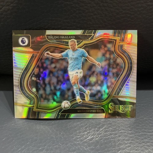 Erling Haaland 2022 Panini Select Silver Prizm