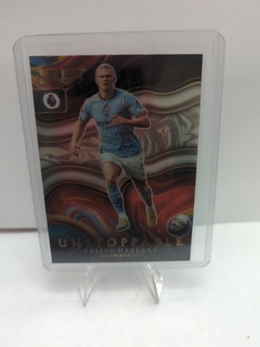Erling Haaland 2023 Panini Select Silver Prizm #20