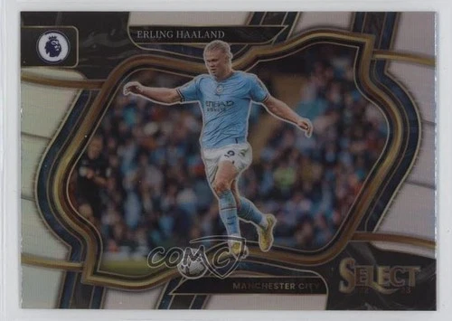 Erling Haaland 2022 Panini Select Silver Prizm