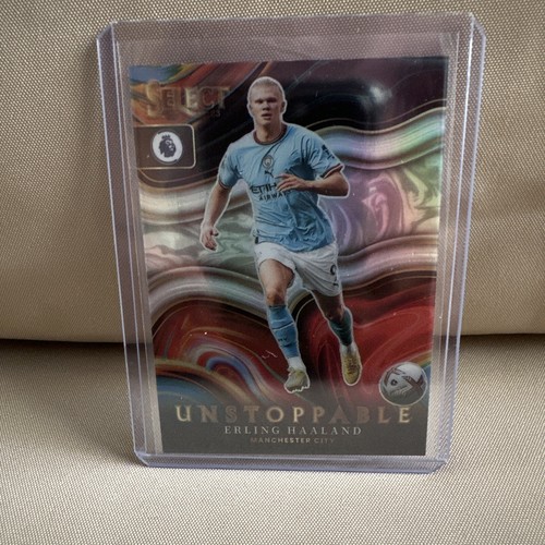 Erling Haaland 2022 Panini Select Silver Prizm