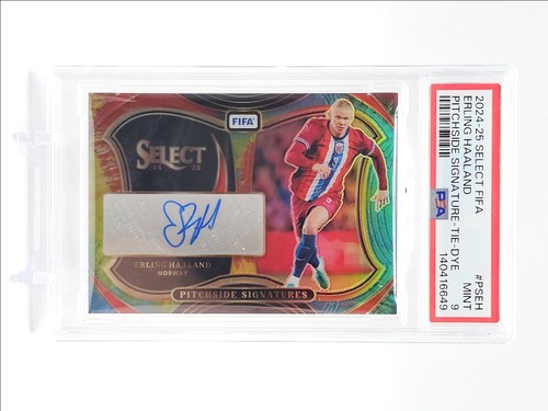 Erling Haaland 2024 Panini Select Tie-Dye Prizm /25