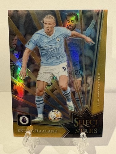 Erling Haaland 2023 Panini Select True Gold /10