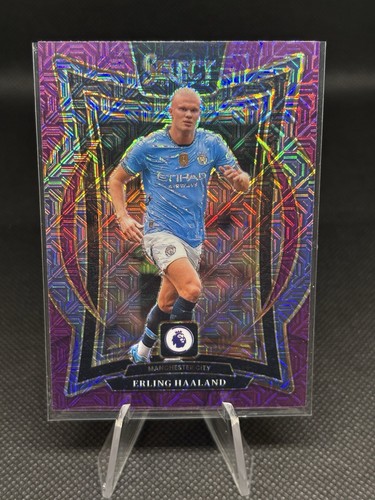 Erling Haaland 2024 Panini Select Viola Mojo Rifrattore Prizm #51