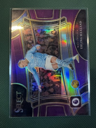 Erling Haaland 2023 Panini Select Viola Prizm /149