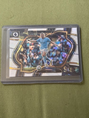 Erling Haaland 2022 Panini Select White Ice /25