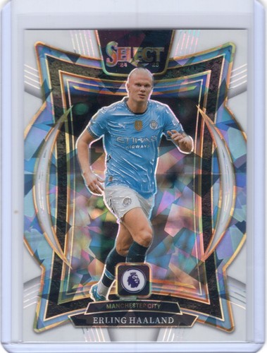 Erling Haaland 2024 Panini Select White Ice /85
