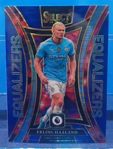 Erling Haaland 2024 Panini Seleziona Pulsar Blue