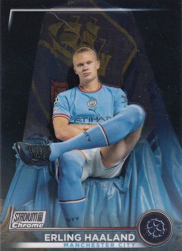 Erling Haaland 2023 Topps Stadium Club