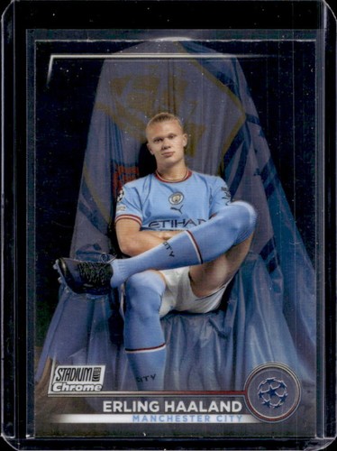Erling Haaland 2022 Topps Stadium Club Chrome