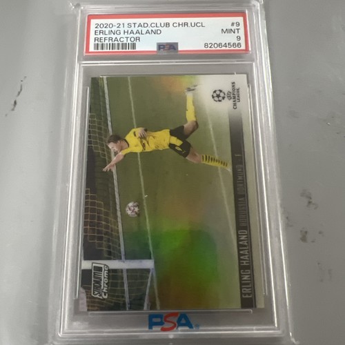Erling Haaland 2020 Topps Stadium Club Refractor