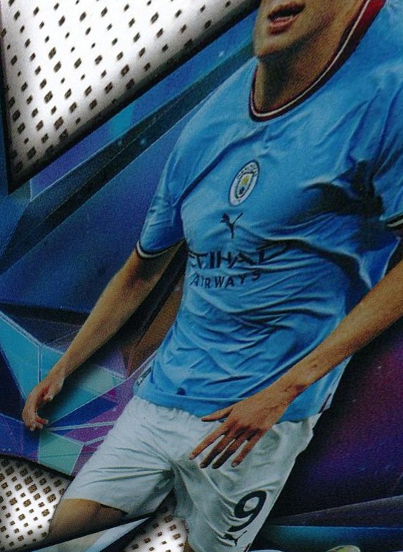 Erling Haaland 2022 Topps Crystal Premium UEFA Champions League