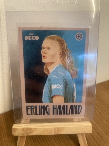 Erling Haaland 2023 Topps Deco UEFA Club