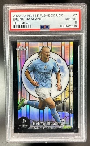 Erling Haaland 2023 Topps Finest UEFA 7/9