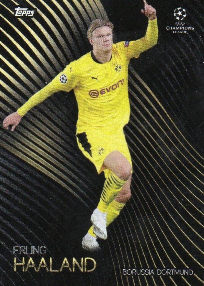 Erling Haaland 2021 Topps Knockout UEFA Champions League