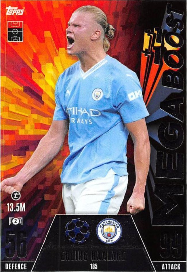 Erling Haaland 2023 Topps Match Attax UEFA Club Competitions Extra