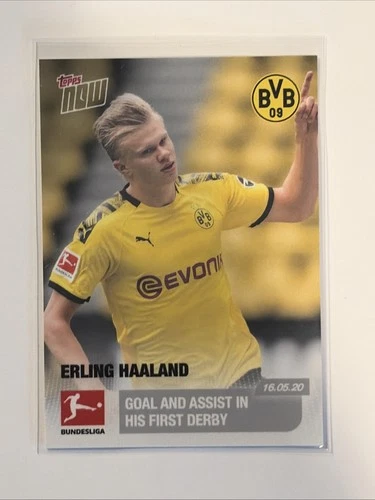 Erling Haaland 2019 Topps Now Bundesliga