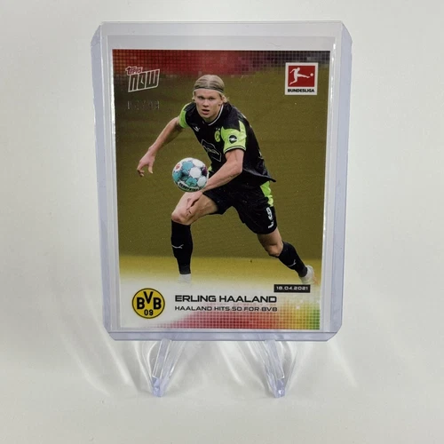 Erling Haaland 2021 Topps Now Bundesliga /99