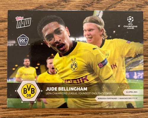 Erling Haaland 2020 Topps Now UCL