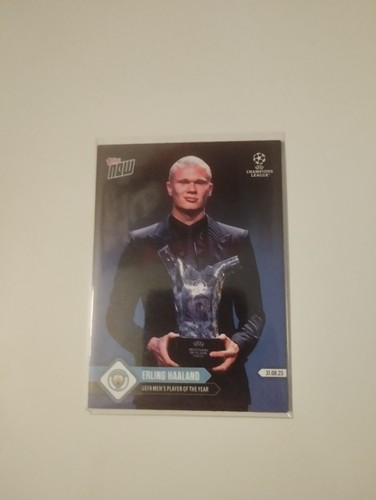 Erling Haaland 2023 Topps Now UEFA 47
