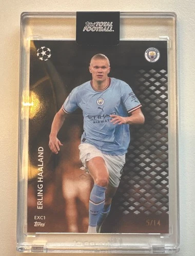 Erling Haaland 2023 Topps Total Football Parallel /14