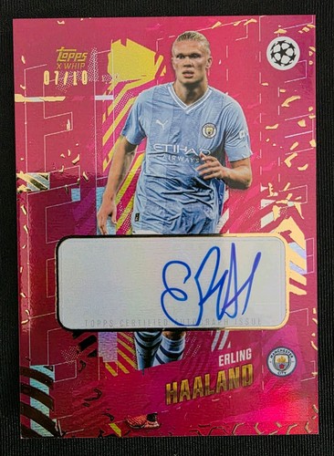 Erling Haaland 2023 Topps x Whip UCC /10