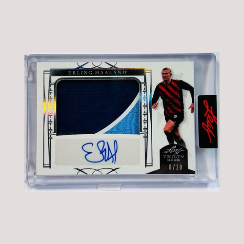 Erling Haaland 2022 Leaf Trinity /10