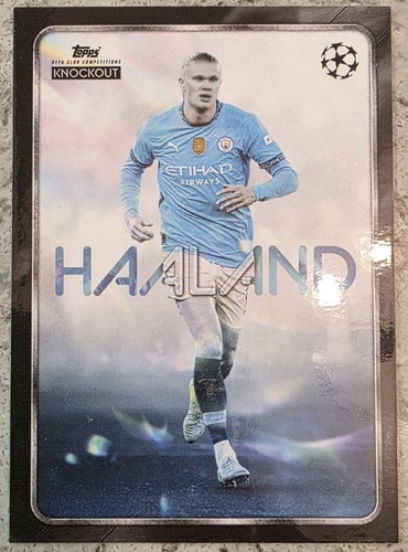 Erling Haaland 2024 Topps UCC Knockout