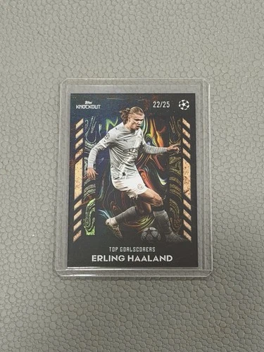 Erling Haaland 2025 Topps UCC Knockout /25