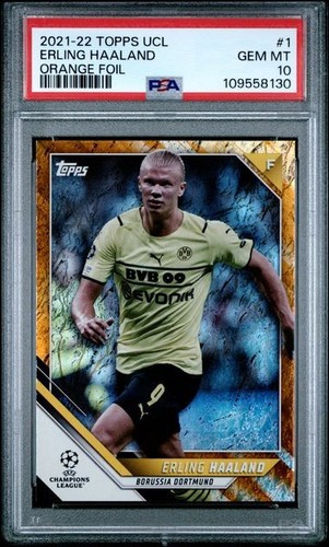 Erling Haaland 2021 Topps UEFA Champions League /25