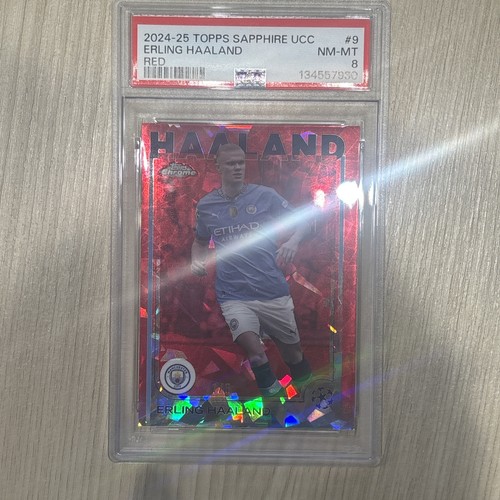 Erling Haaland 2024 Topps Zafiro Rojo 1/5