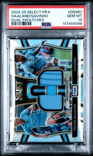 Erling Haaland/Savinho 2024 Panini Select