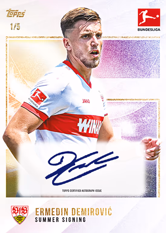 Ermedin Demirovic 2024 Topps Bundesliga Stickers