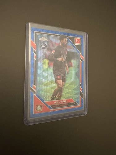 Ernest Poku 2025 Topps Chrome Bundesliga /150