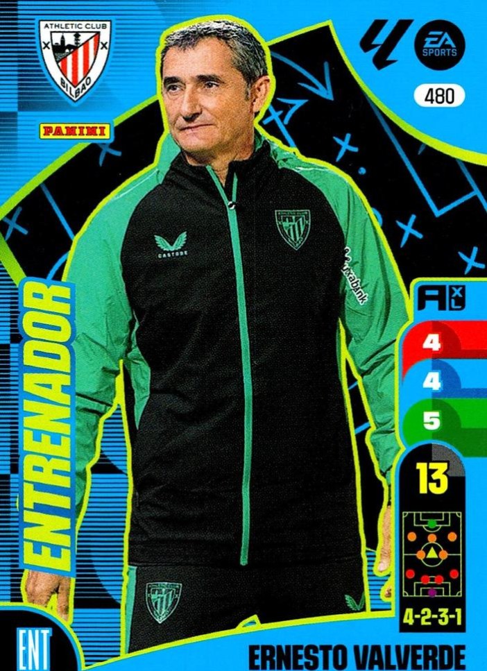 Ernesto Valverde 2024 Panini Adrenalyn XL La Liga