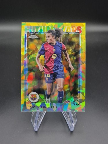 Esmee Brugts 2024 Topps Chrome Sapphire UWCL Sapphire /75