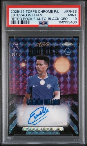 Estevao Willian 2025 Topps Chrome Black /10
