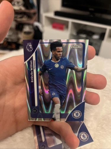 Estevao Willian 2026 Topps Chrome Premier League Lava