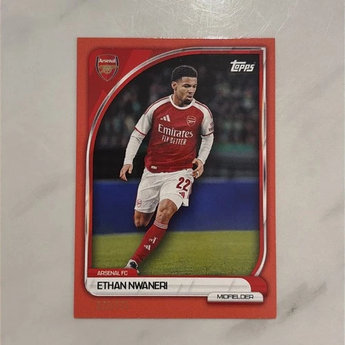 Ethan Nwaneri 2025 Topps Arsenal 25/26 /125