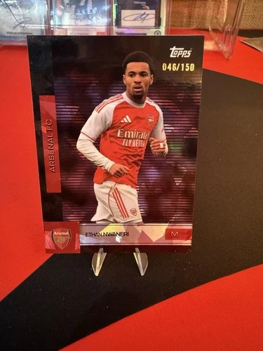 Ethan Nwaneri 2025 Topps Arsenal Team Set /150