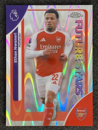 Ethan Nwaneri 2025 Topps Chrome