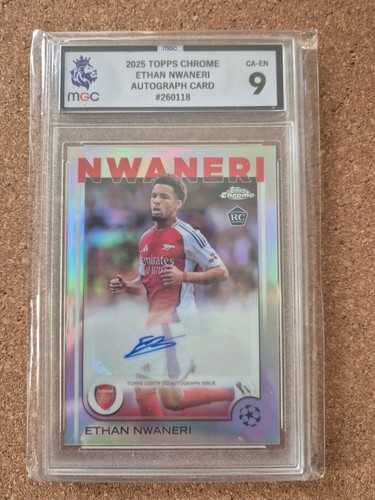 Ethan Nwaneri 2025 Topps Chrome
