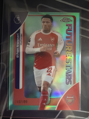 Ethan Nwaneri 2025 Topps Chrome /199