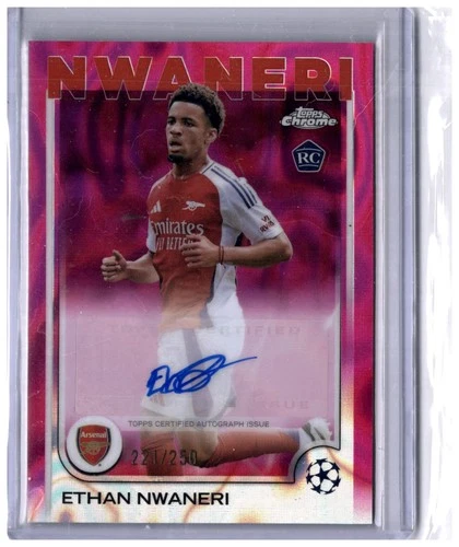 Ethan Nwaneri 2024 Topps Chrome /250