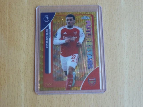 Ethan Nwaneri 2025 Topps Chrome /50