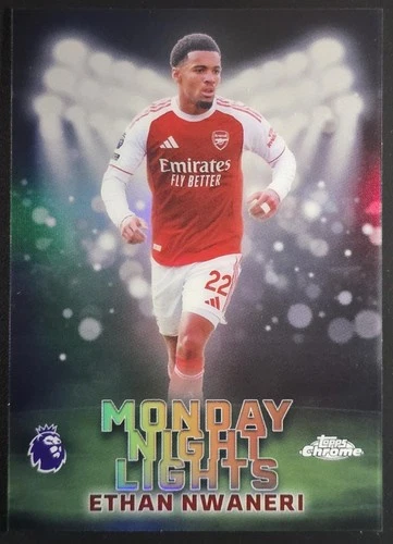 Ethan Nwaneri 2025 Topps Chrome
