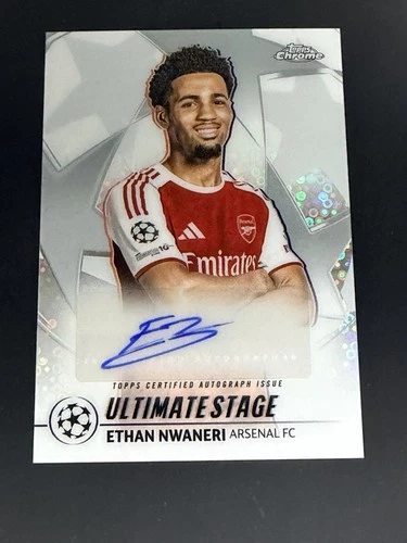 Ethan Nwaneri 2025 Topps Chrome